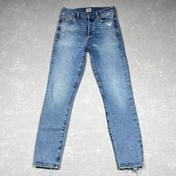 Citizens Of Humanity Jeans Womens Size 25 Olivia High Rise Slim Ankle Button Fly - Picture 1 of 16